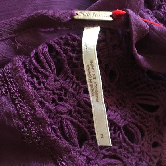 Free People Crochet Boho Festival Maxi Dress 2 - Picture 2 of 7